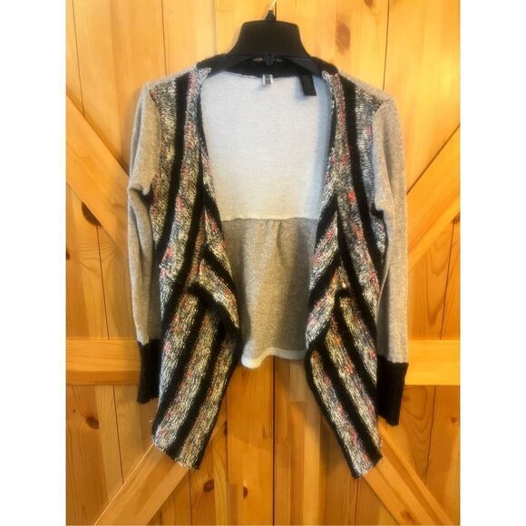 BKE open cardigan, women’s size medium wool blend Boho (2558) - Picture 1 of 5